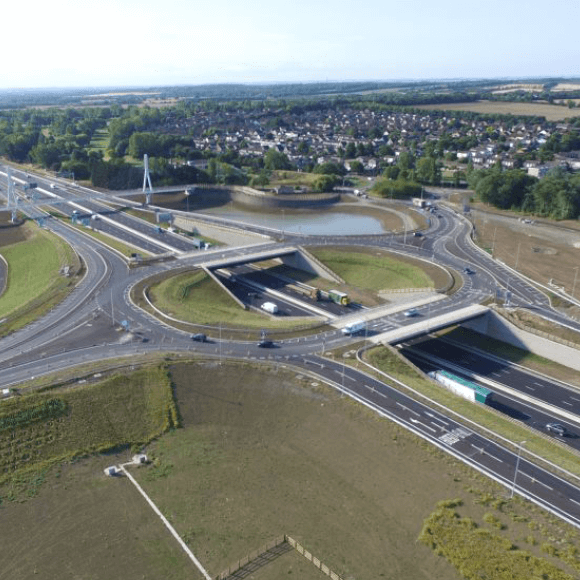 A14 Cambridge till Huntingdon image